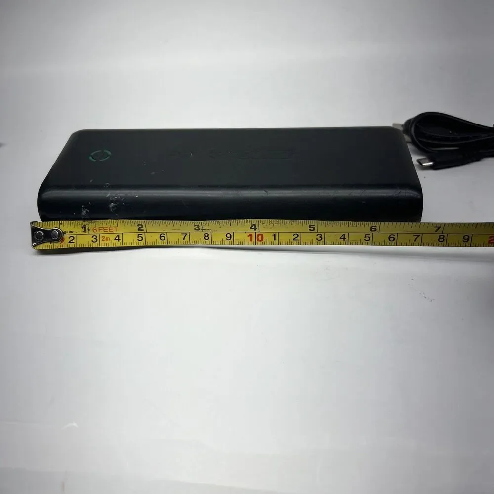 Tzumi PocketJuice 20000 mAh Black Portable Universal Fast Ion Charger Power Bank